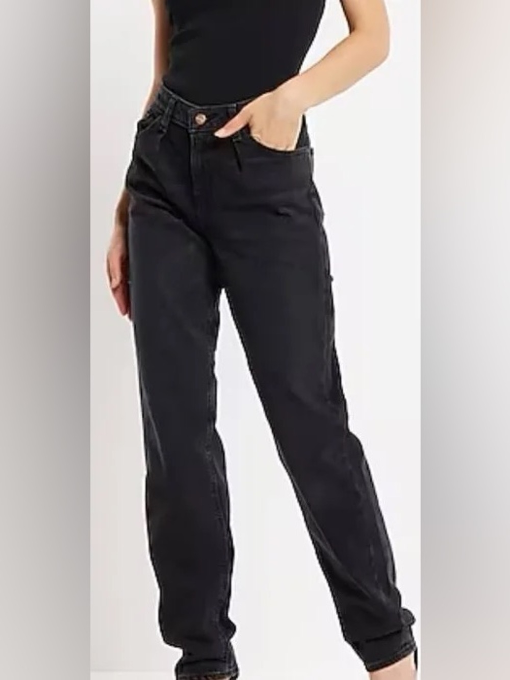 *LONG LENGTH* Express relaxed tapered distressed jeans 16